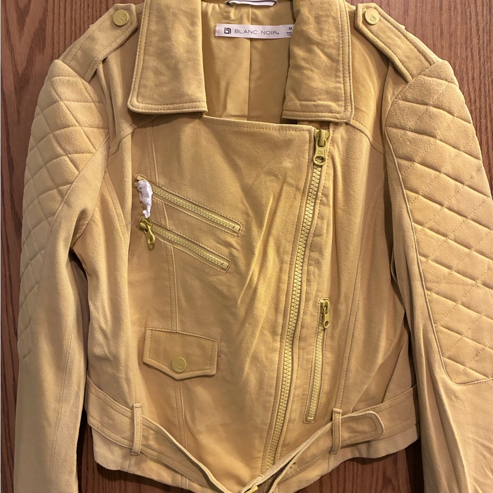 Social Suede Jacket by Blanc Noir